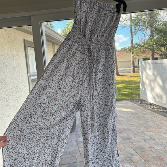 Pastel leopard print jumpsuit - Picture 2 of 6